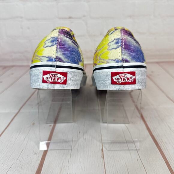 Vans Authentic Washed Tie Dye Low Top Shoes Mens Size 5/Women's Size 6.5 - Picture 8 of 10